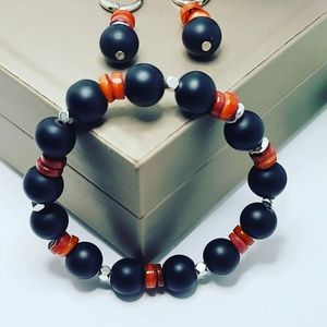 Matte Agate bracelet